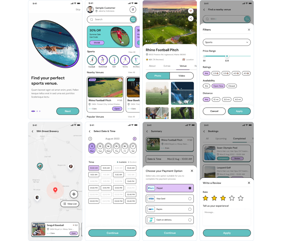 Sewanue - Venue Booking App